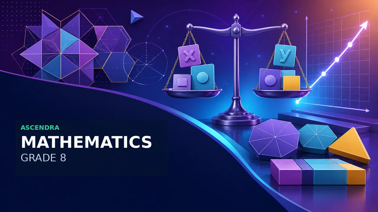 Grade 8 Mathematics course thumbnail